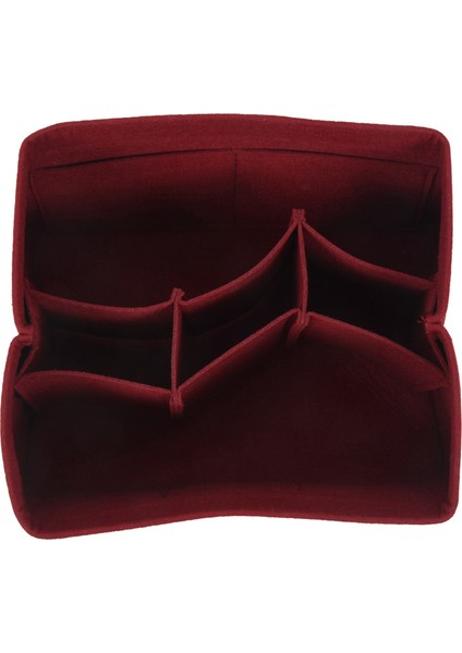 2x Kadın Keçe Kumaş Iç Çanta Insert Çantaya Uygun Çok Cepler Kozmetik Çantaları Depolama ve Kişisel Eşyalar (Yurt Dışından) modelleri
