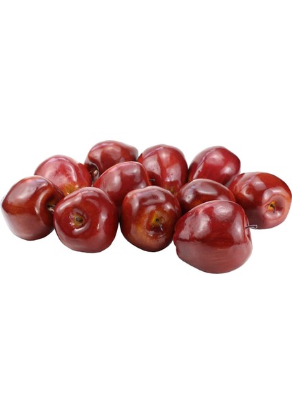 60 Adet Sahte Meyve Elma Yapay Elmalar Gerçekçi Simülasyon Kırmızı Elmalar Ev Ev Dekor Natürmort Için Mutfak Dekoru (Yurt Dışından) indirimleri