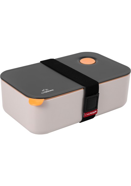 Öğle Yemeği Kutusu 1000ML, 2 Bölmeli, Çevre Dostu Bpa Içermeyen Bento Kutusu, Hermetik Yiyecek Kutusu, Mikrodalga ve Bulaşık Makinesinde Yıkanabilir (Turuncu) (Yurt Dışından)