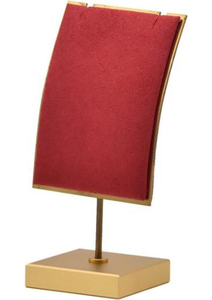 Kolye Standı Kolye Teşhir Standı Kolye Saklama Kutusu Takı Teşhir Standı Takı Teşhir Standı-Kırmızı (Yurt Dışından)