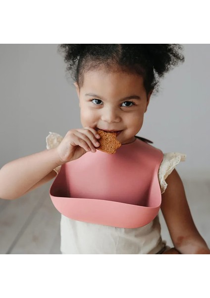 2'li Silikon Bebek Beslenme Seti - Vakum Tabanlı Mama Tabağı Ayarlanabilir Mama Önlüğü fırsatları