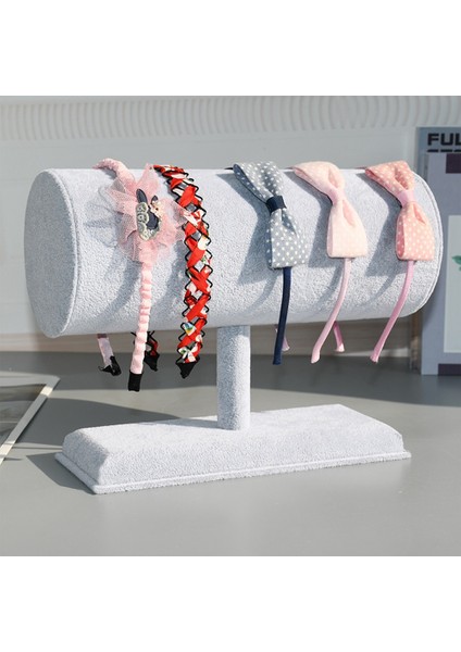 Kadife Bilezik Zincir Izle T-Bar Raf Takı Sert Ekran Standı Tutucu Takı Organizatör Sert Ekran Standı Gri (Yurt Dışından) modelleri