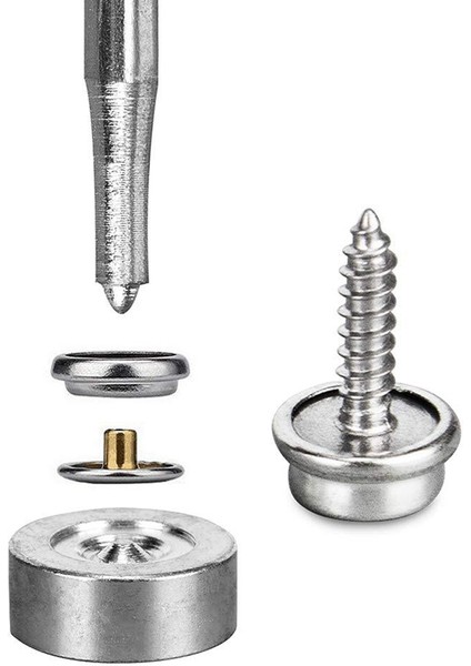 100 Adet 15MM Tekne Örtüsü Tuval Paslanmaz Çelik Çıtçıt Klip Tente Düğmesi Perçin Deniz Donanım Aksesuarları (Yurt Dışından) indirimleri