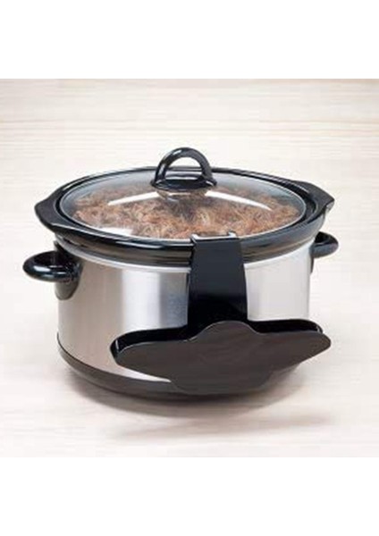 Mikrodalga Aksesuarları Pişirme Ocakları Pişirme Depolama Rafı Tencere Kapağı Standı Yavaş Tencere Kapak Tutucu Kapak Cep (Yurt Dışından)