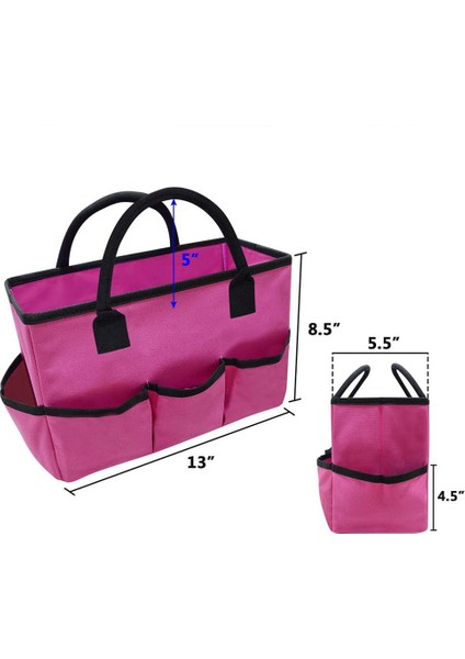 Masaüstü Dosya Klasörü Tote ve Stok Organize, Ofis Masası Organize Günlük Kullanım Için Sanat Organizatör Depolama Tote Çanta, Gül Pembe (Yurt Dışından) fırsatları