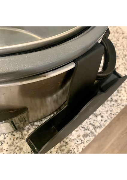 Mikrodalga Aksesuarları Pişirme Ocakları Pişirme Depolama Rafı Tencere Kapağı Standı Yavaş Tencere Kapak Tutucu Kapak Cep (Yurt Dışından) indirimleri