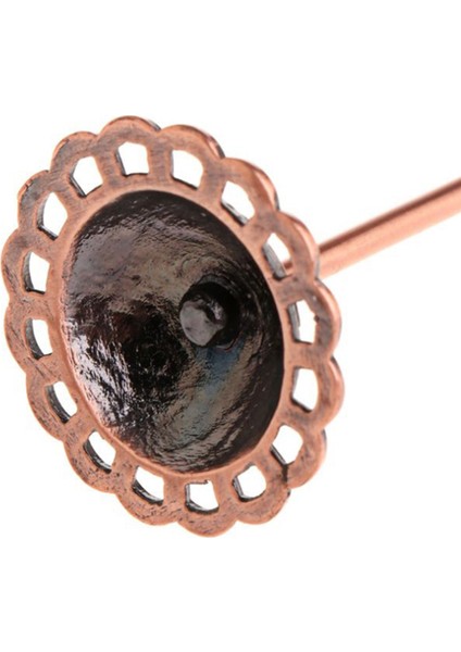 2x Taşınabilir Küpe Takı Vitrin Rafı Damızlık Kolye Organizatör Süs T Bar Askı Vitrin Tutucu Standı Bronz (Yurt Dışından) fırsatları
