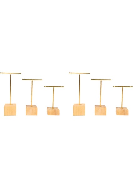 12 Parça Moda T-Bar Takı Vitrin Standı Tutucu Küpe Asılı Organizatör Takı Seti (Yurt Dışından) fiyatları