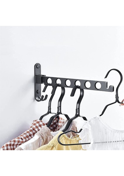 Katlanabilir Portmanto Kancaları, Duvar Portmanto Duvar Kancaları Balkon Banyo Çamaşır Odası Için Katlanır Kancalar (Siyah, 2 Parça) (Yurt Dışından) modelleri