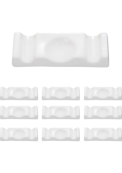 10 Yeni Çubuk Dinlenme Çubuklarını Seramik Dekoratif Raf Kaşık Çatal Mutfak Gereçleri Çatal Aksesuarları Q (Yurt Dışından)