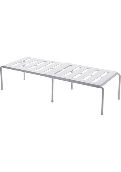 3x Mutfak Genişletilebilir Tezgah Raf Organizatör Rafları Banyo Lavabo Altında Kiler Masaüstü Depolama Organizatör Tutucular Beyaz (Yurt Dışından) fiyatları