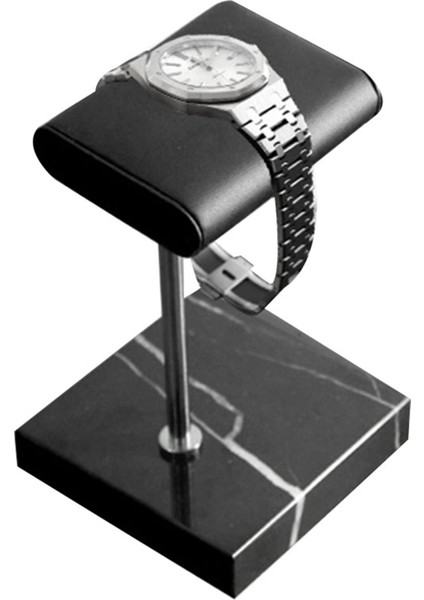 2x Siyah Mermer Taban Saat Standı Gümüş Renk Metal Çubuk Kemer Izle Ekran Sahne Bilezik Standı Takı Yerleştirme Standı (Yurt Dışından) indirimleri