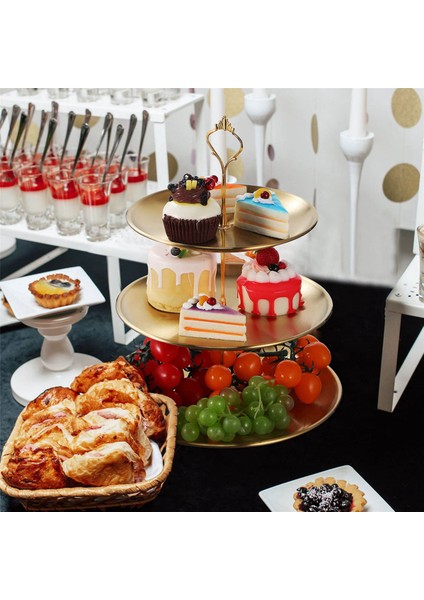2x Kek Standı Paslanmaz Çelik Katmanlı Cupcake Standı 3 Katmanlı Tepsi Tabaklar Masa Kulesi Kek Tabakları Tatlı Tutucu Parti Için (Yurt Dışından) indirimleri