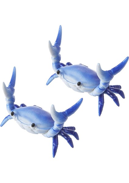 2x Yeni Yaratıcı Sevimli Yengeç Kalemlik Halter Yengeçler Kalem Tutucu Braketi Depolama Rafı Hediye Kırtasiye Mavi (Yurt Dışından) fiyatları