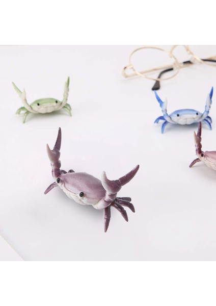 2x Yeni Yaratıcı Sevimli Yengeç Kalemlik Halter Yengeçler Kalem Tutucu Braketi Depolama Rafı Hediye Kırtasiye Mavi (Yurt Dışından) modelleri