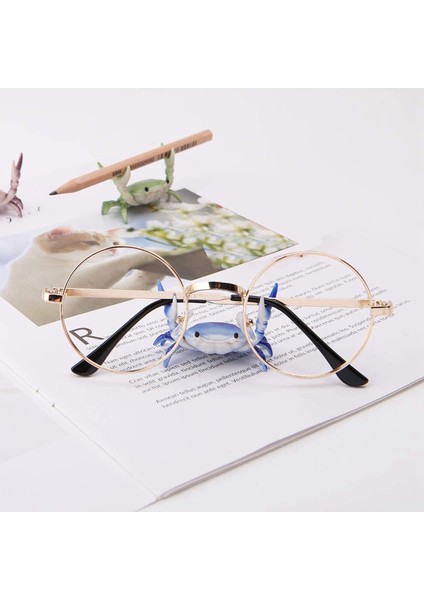 2x Yeni Yaratıcı Sevimli Yengeç Kalemlik Halter Yengeçler Kalem Tutucu Braketi Depolama Rafı Hediye Kırtasiye Mavi (Yurt Dışından) fırsatları