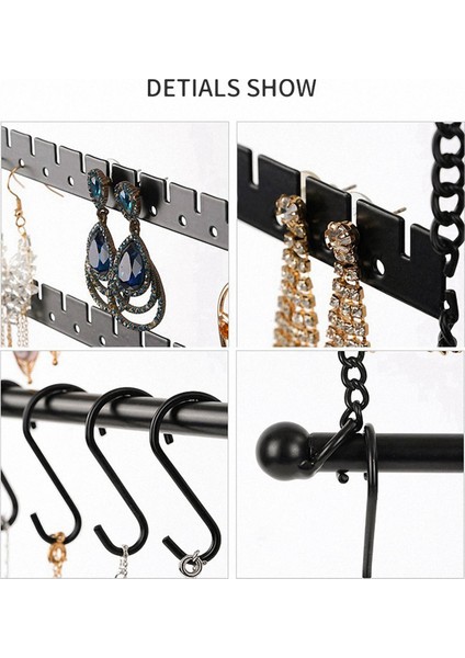 2x Duvar Küpe Organizatör, Asılı Takı Organizatör Küpe Asılı Küpe, Kolye, Bilezik Için Tutucu Standı (Yurt Dışından) fiyatları