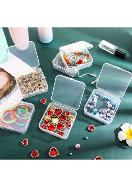Küçük Eşyalar, Boncuklar, Takılar, Kartvizitler Toplamak Için 36 Parça Mini Plastik Şeffaf Saklama Kutusu (Yurt Dışından) indirimleri