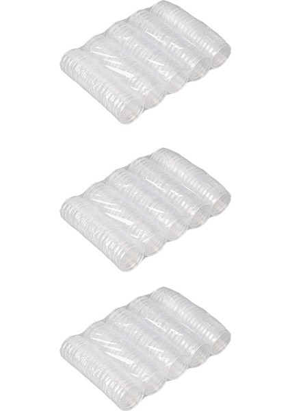 Şeffaf Para Kutuları 300 Adet 1 Oz 40MM Kapsül Kutuları Hatıra Paraları (Yurt Dışından)