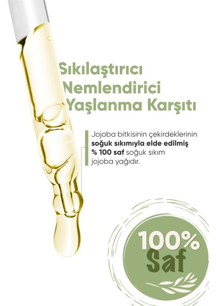 Soğuk Sıkım Jojoba Yağı 30ML