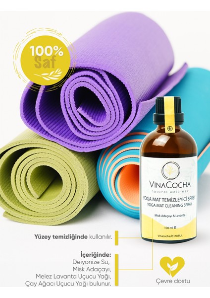 Yoga Mat Temizleyicisi