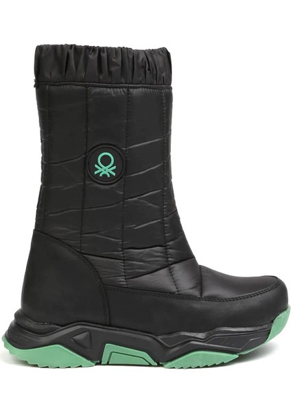 BN-70002 Siyah / Yeşil Unisex Kar Botu