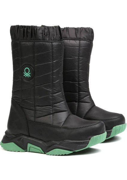 BN-70002 Siyah / Yeşil Unisex Kar Botu