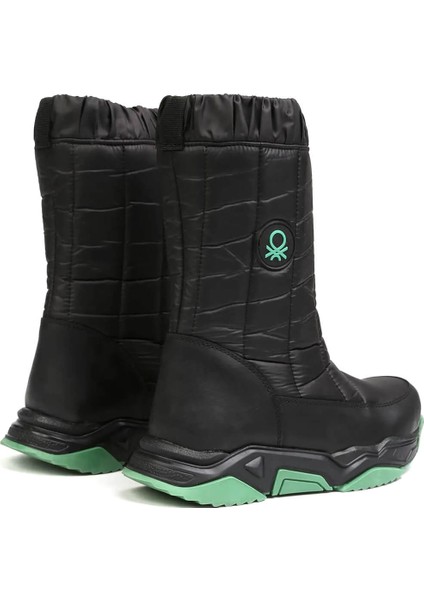 BN-70002 Siyah / Yeşil Unisex Kar Botu
