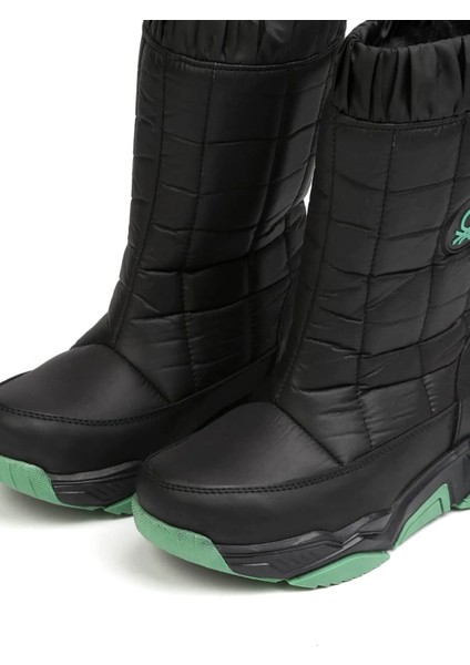 BN-70002 Siyah / Yeşil Unisex Kar Botu