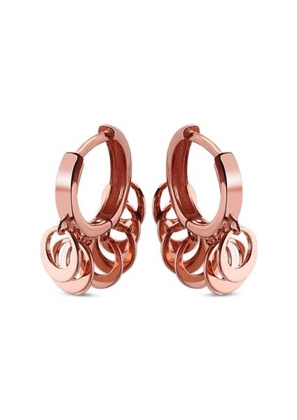 925 Ayar Gümüş Sallantılı Halka Küpe