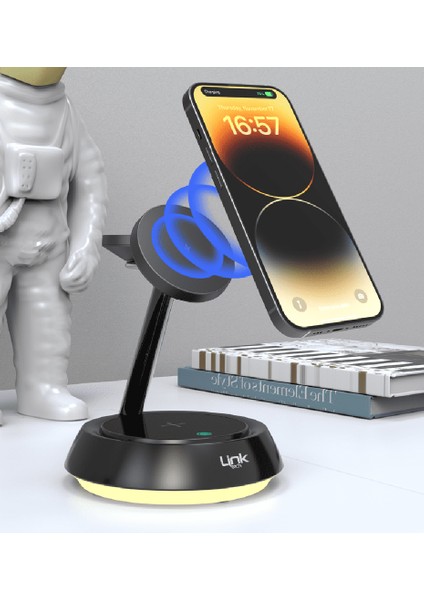 W797 Premium 3’ü 1 Arada Masaüstü Wireless Telefon Tutacağı & Şarj Aleti fiyatları