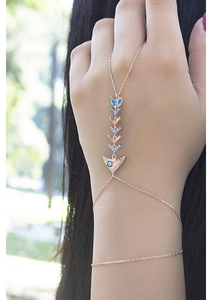 925 Ayar Gümüş Balık Motifli Şahmeran SS0207