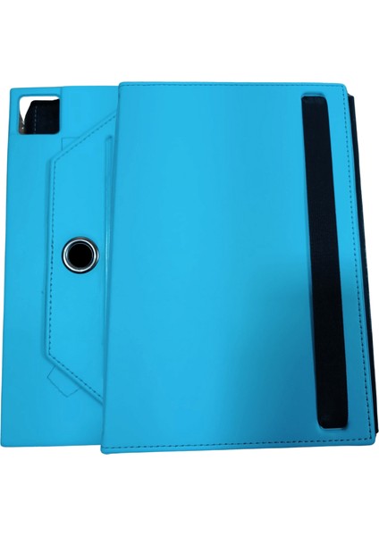Tcl Nxtpaper 11 Inç Uyumlu 360 Dönebilen Deri Standlı Universal Tablet Kılıfı