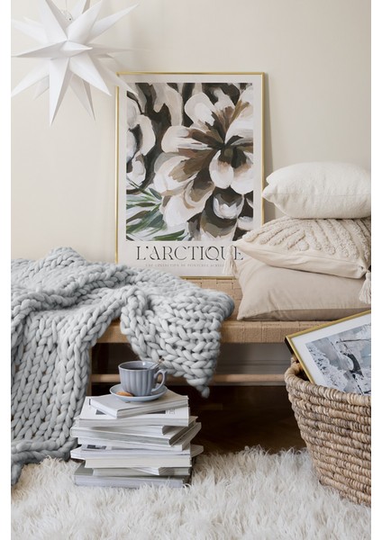 Tek Parça Ahşap Çerçeveli Poster Tablo