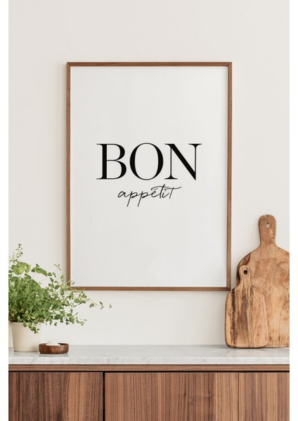 Tek Parça Ahşap Çerçeveli Poster Tablo