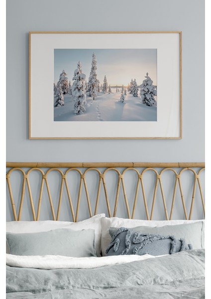 Tek Parça Çerçeve Görünümlü Mdf Tablo