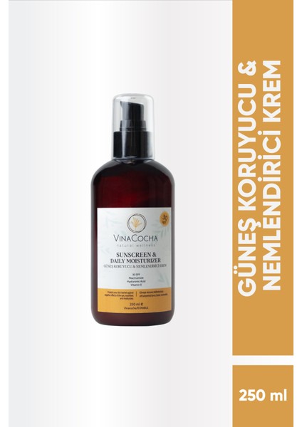 Güneş Koruyucu & Nemlendirici Krem