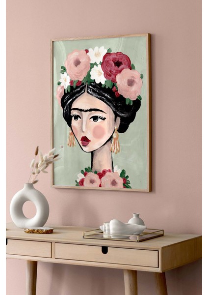 Tek Parça Ahşap Çerçeveli Poster Tablo