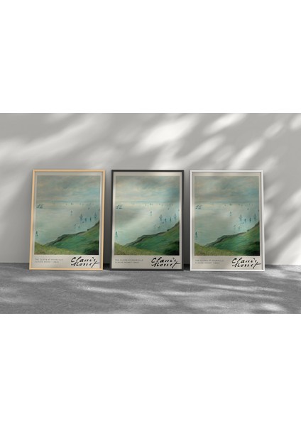 Posterstoreco Claude Monet 1882 Ahşap Çerçeveli Tablo