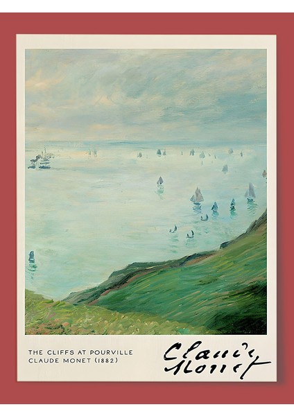 Posterstoreco Claude Monet 1882 Ahşap Çerçeveli Tablo modelleri