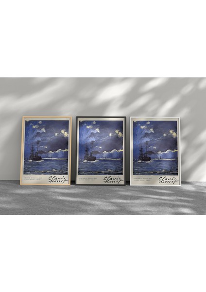 Posterstoreco Claude Monet 1864 Ahşap Çerçeveli Tablo