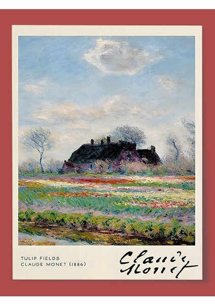 Posterstoreco Claude Monet 1886 Ahşap Çerçeveli Tablo modelleri