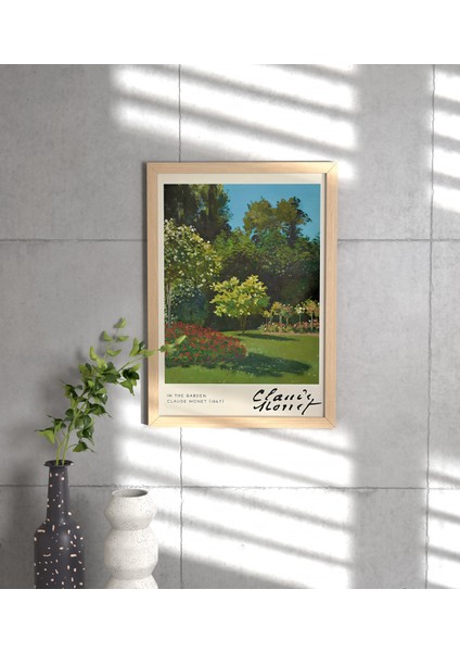 Posterstoreco Claude Monet 1867 Ahşap Çerçeveli Tablo fiyatları