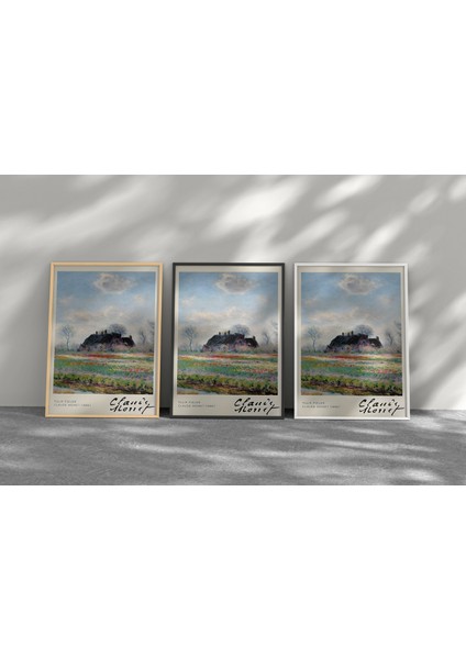 Posterstoreco Claude Monet 1886 Ahşap Çerçeveli Tablo