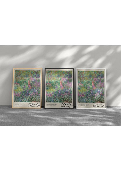 Posterstoreco Claude Monet 1900 Ahşap Çerçeveli Tablo