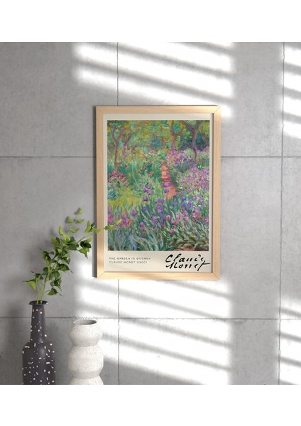 Posterstoreco Claude Monet 1900 Ahşap Çerçeveli Tablo fiyatları
