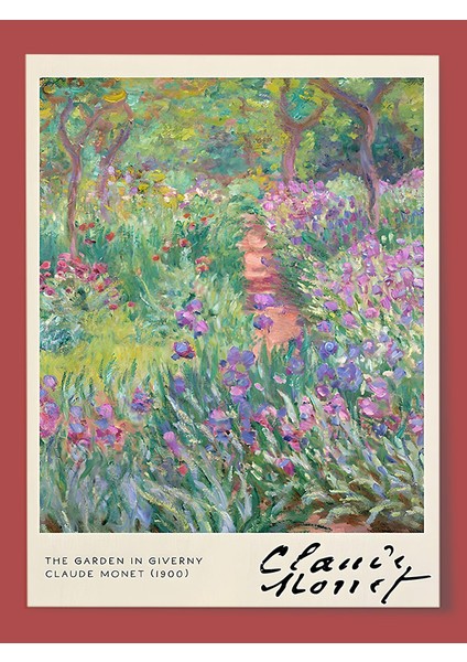 Posterstoreco Claude Monet 1900 Ahşap Çerçeveli Tablo modelleri
