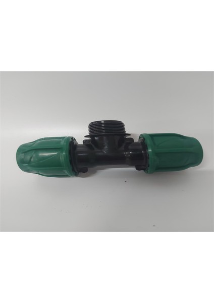 25*3/4"*25 Kaplin Dıştan Dişli Te Yeşil Seri