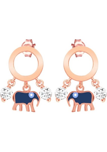 925 Ayar Mineli Gümüş Küpe SKU0947