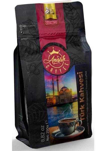 Anisah Coffee Anişah Türk Kahvesi - Çekirdek 250 gr